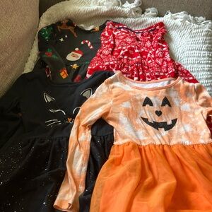 4 seasonal dresses